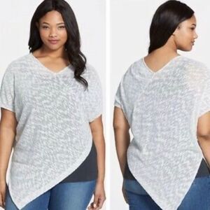 Vince Camuto Sweater Knit Poncho EUC L/XL